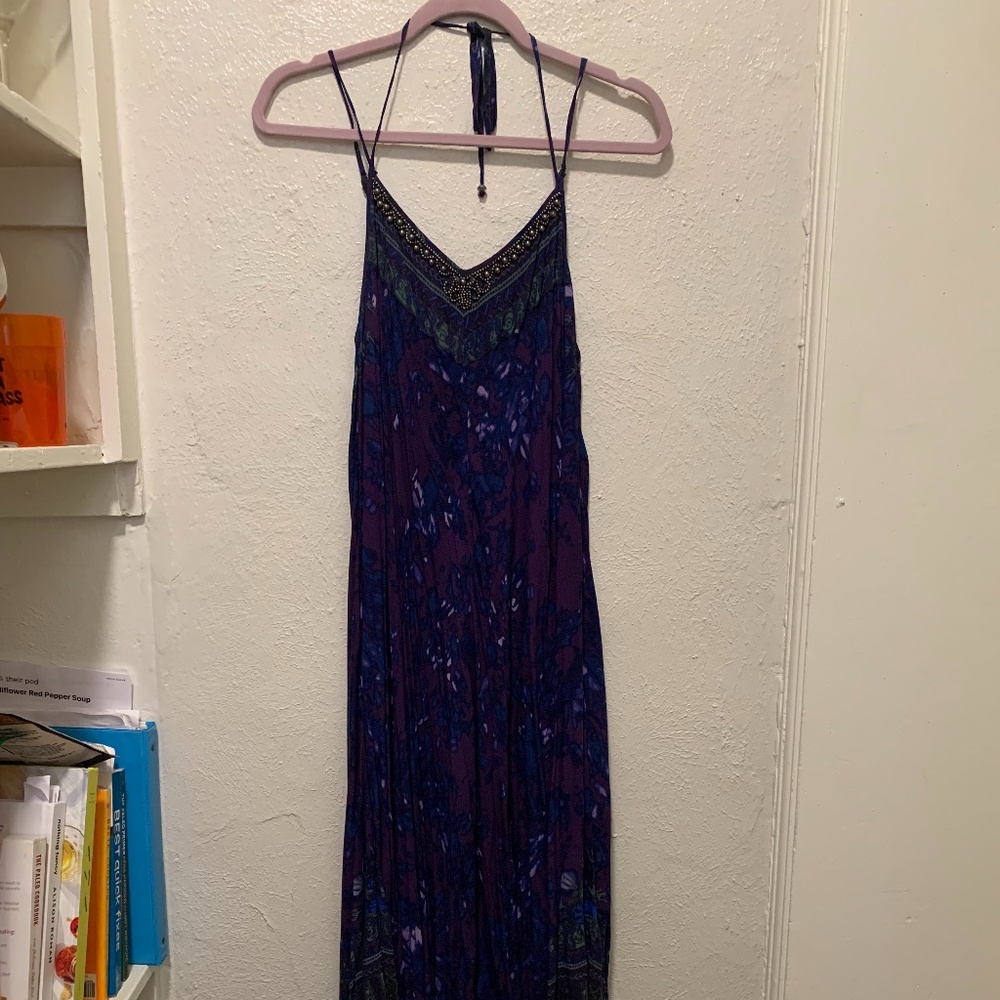 Free People Halter Maxi Dress